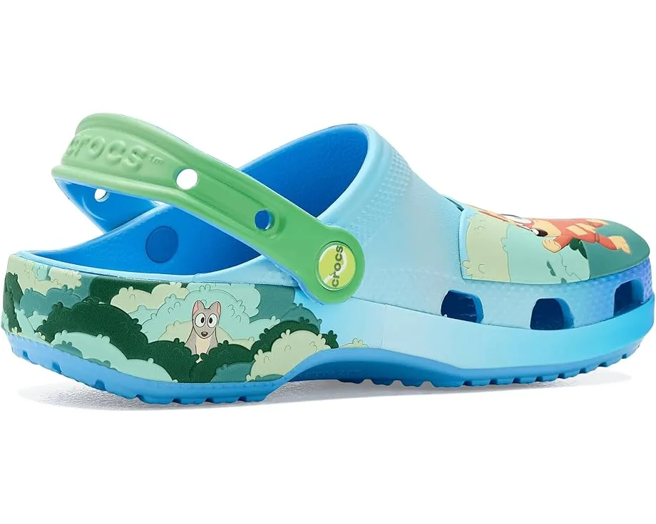 Кроксы Crocs Kids Bluey Best Buddies Classic Clogs для детей