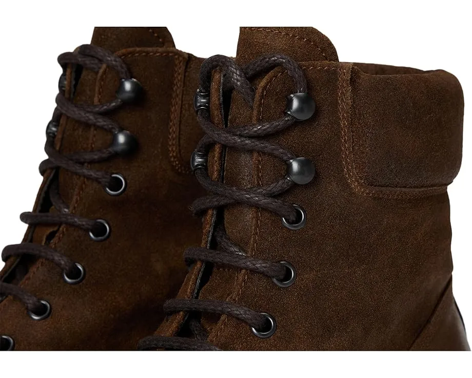 Ботинки To Boot New York Piero высотой до икры на устойчивом каблуке из замши