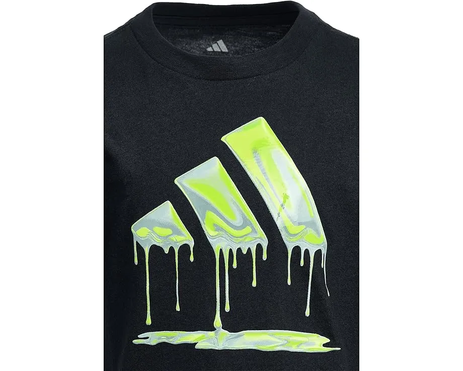 Футболка Chrome Drip Logo с эффектом хрома от adidas Kids