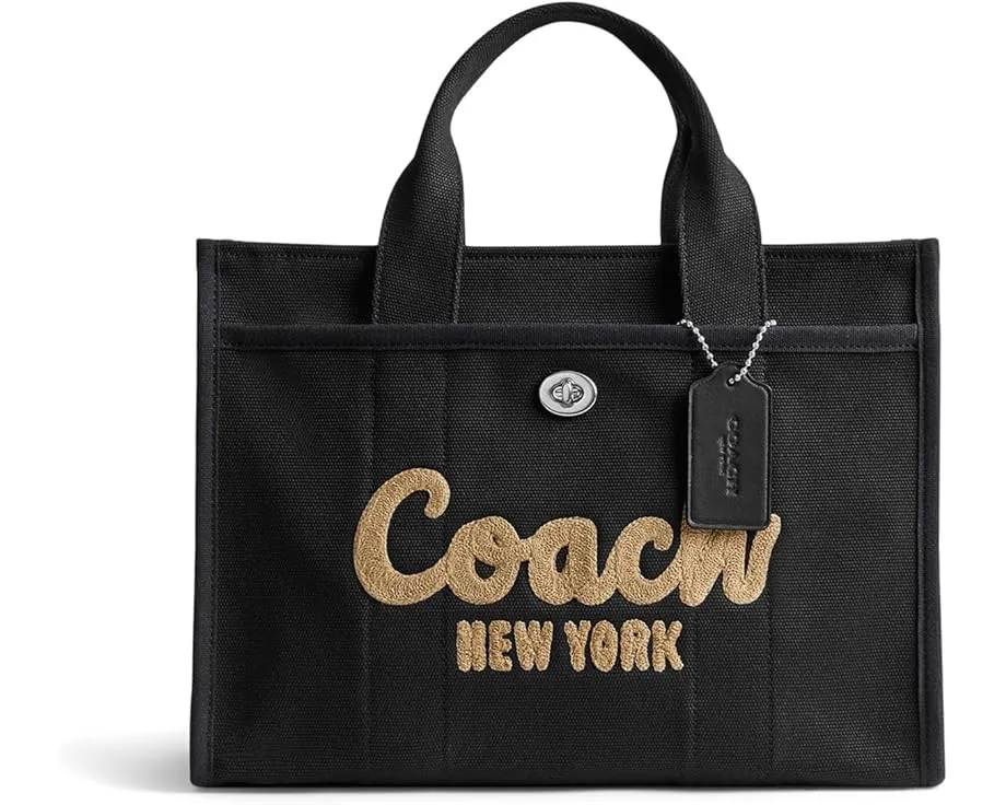 Сумка COACH Cargo Tote с несколькими отделениями и съемным ремнем
