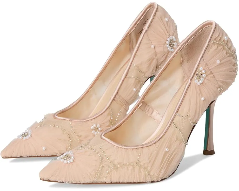 Туфли Roxie от Blue by Betsey Johnson с сетчатым верхом и бисерным цветочным декором