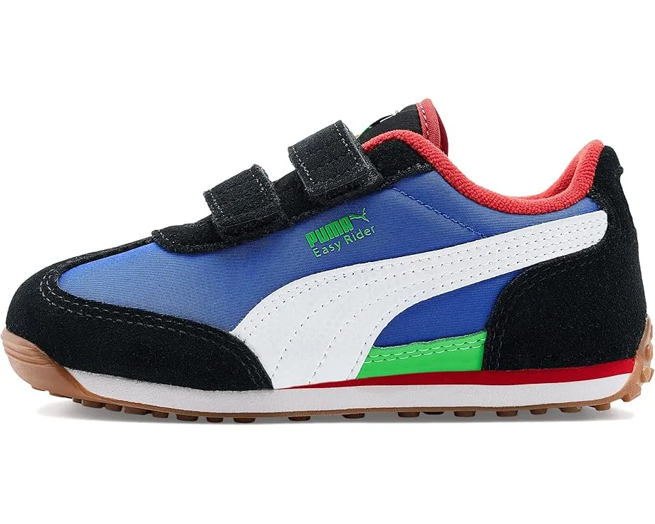 Puma Easy Rider Hook And Loop детские кроссовки на липучках с ретро дизайном
