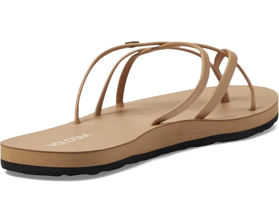 Сандалии Volcom New School II с перекрестными ремешками и поддержкой свода