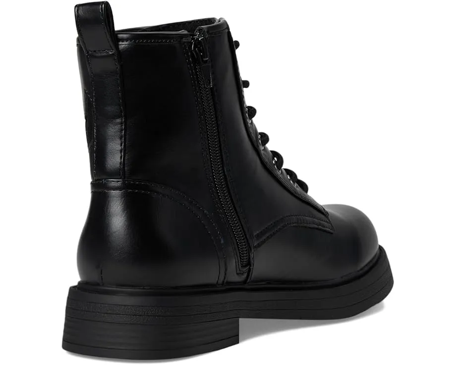 Ботинки Steve Madden Kids ICONIC до икры с круглым носком и шнуровкой