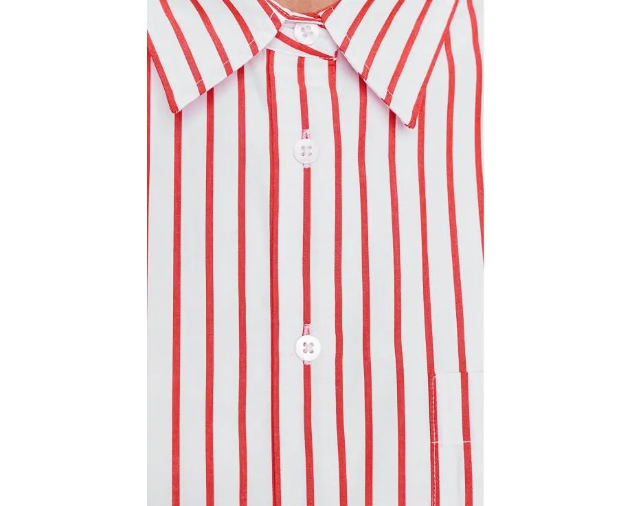 Свободная рубашка Coastal Poplin из органического хлопка от Faherty
