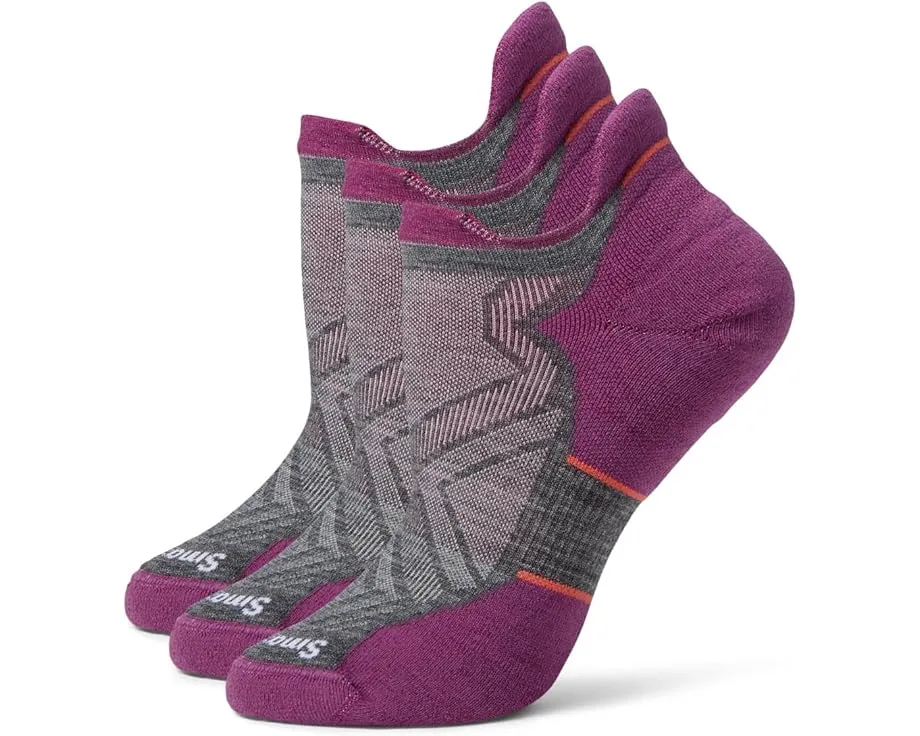 Носки Smartwool для бега с анатомической амортизацией 3 пары низкие