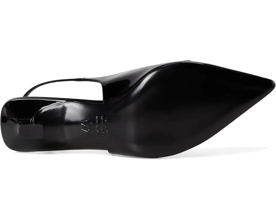 Босоножки Stuart Weitzman Sovinnie Slingback 50 на каблуке с острым носком