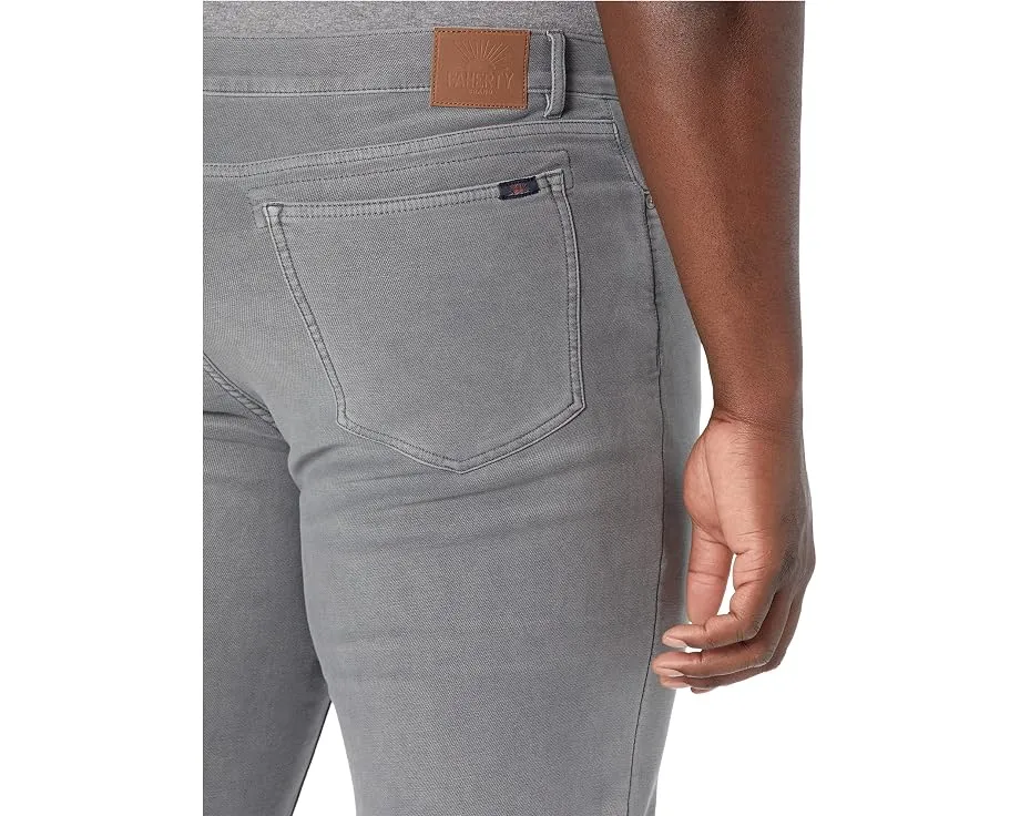 Брюки Faherty Stretch Terry с пятью карманами из мягкого велюра