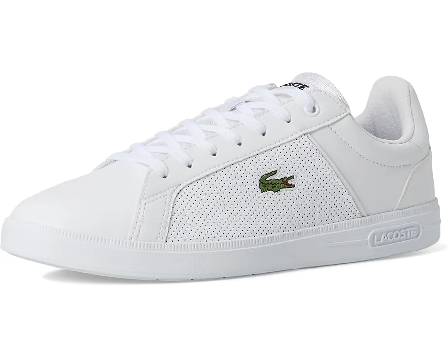 Lacoste Lite Base кроссовки из кожи с круглым носком