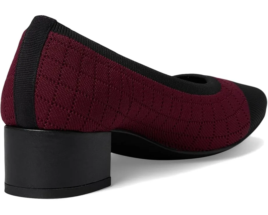 Туфли-лодочки Carla от David Tate с стеганым верхом и квадратным каблуком