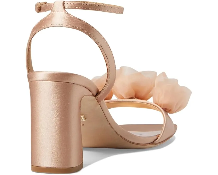 Сандалии Badgley Mischka Carli с розеткой на открытом квадратном носке