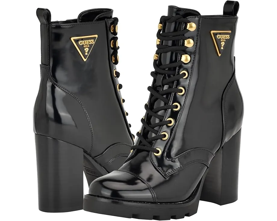 Ботильоны GUESS Neadyn на устойчивом каблуке с круглым носком