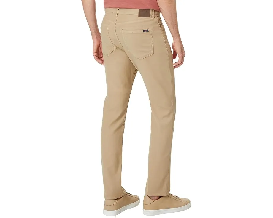 Брюки Faherty Stretch Terry с пятью карманами из мягкого велюра