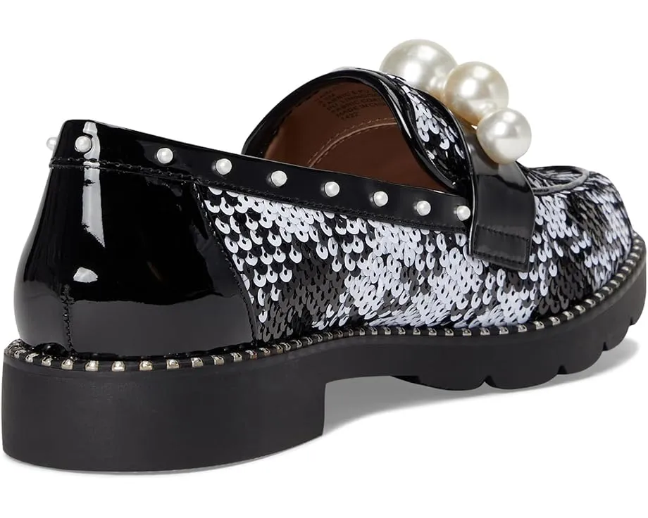 Лоферы Blue by Betsey Johnson Harloe с жемчужным декором на верх из страз