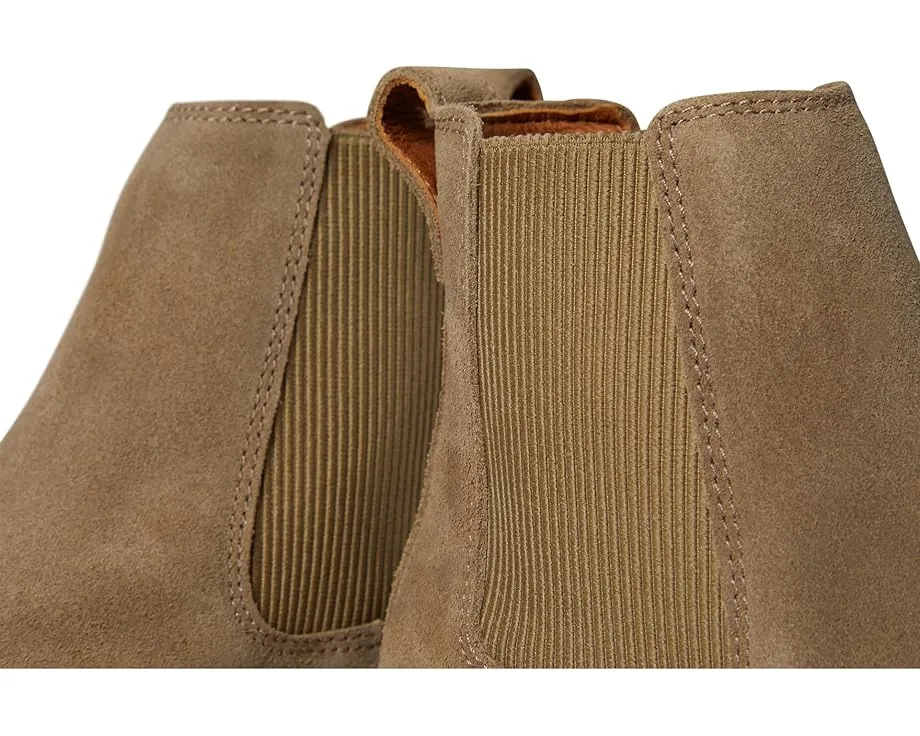 Ботинки Birkenstock Highwood Slip-On Deep Blue из замши с пробковой стелькой