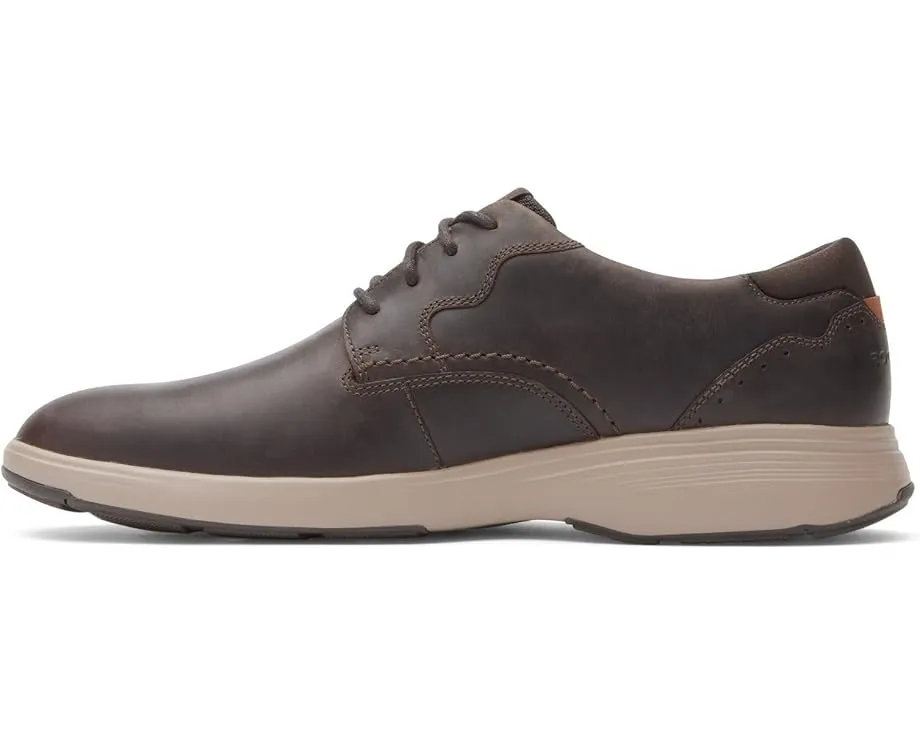 Кроссовки Rockport Noah Plain Toe с кожаным верхом и технологией truTECH