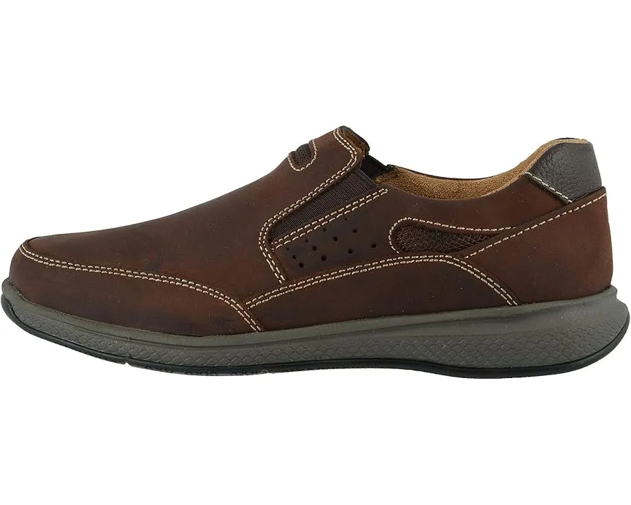 Florsheim Kids Great Lakes Sport Slip с контрастной строчкой и стелькой Memory Foam