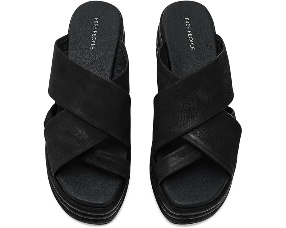 Босоножки Wanderbay Flatform от Free People на платформе из замши