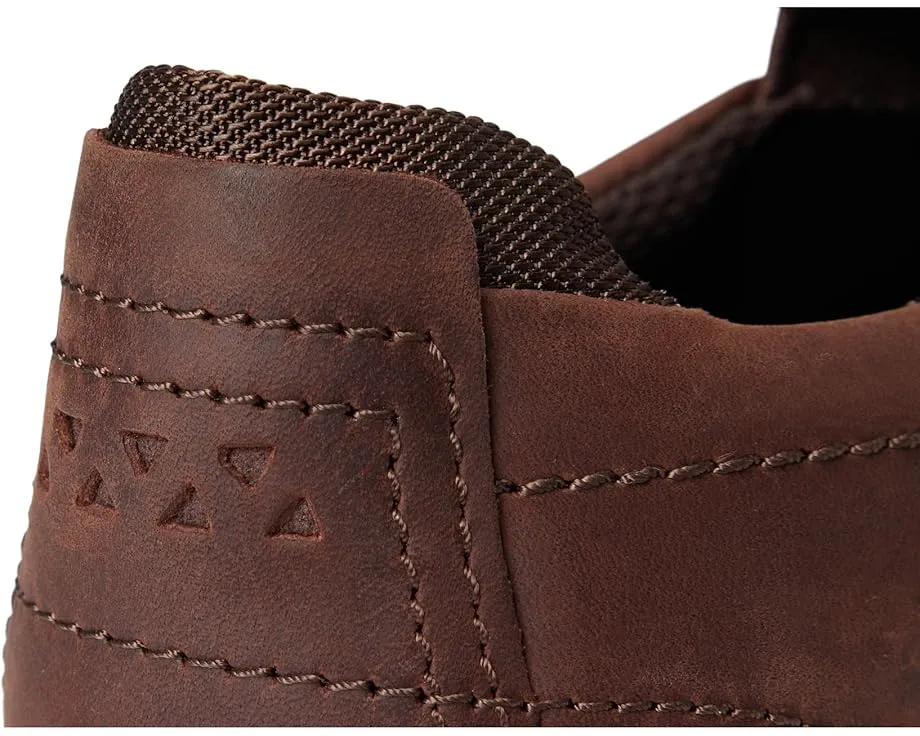 Слипоны ECCO Byway из масляной замши с эластичной посадкой