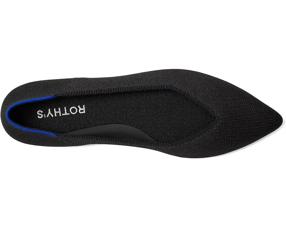 Балетки Rothy's The Point II с просторным носком и эластичной вставкой