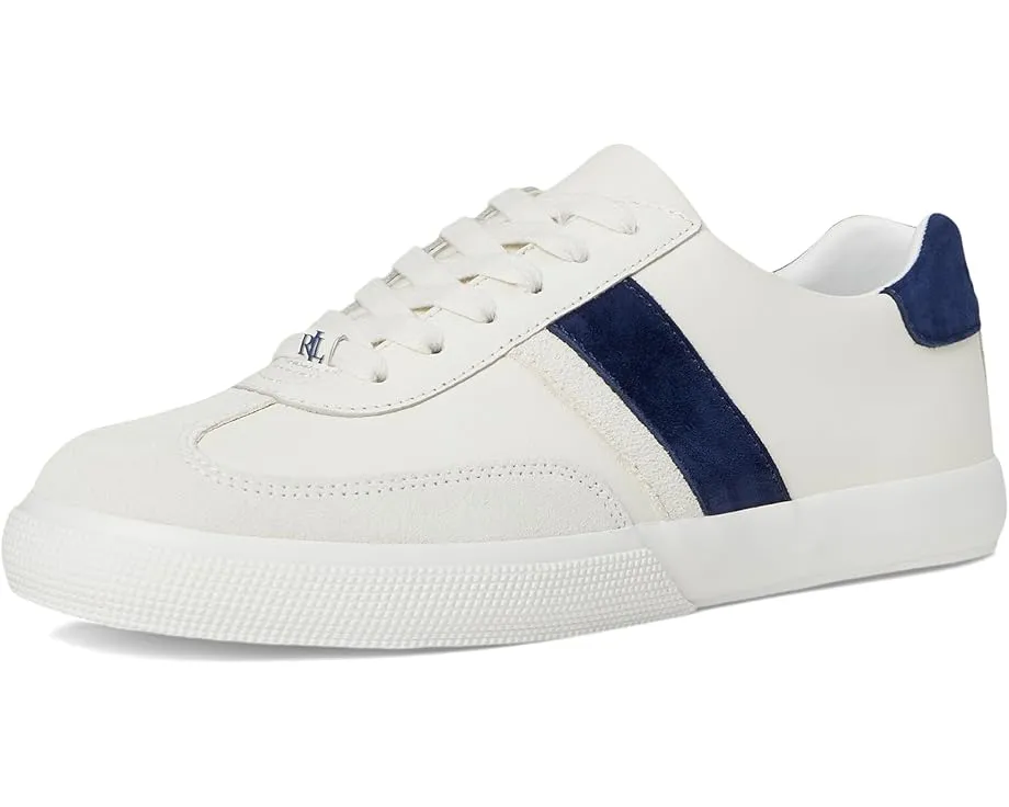 Кроссовки LAUREN Ralph Lauren Braylee двухцветные из кожи и замши