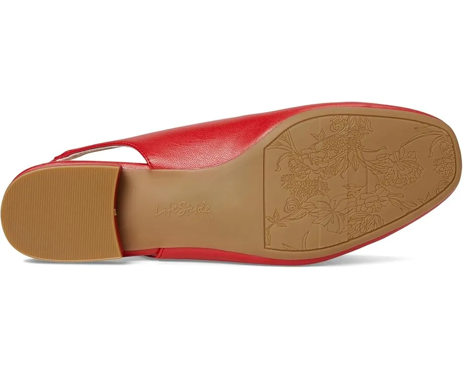 Балетки LifeStride Claire с квадратным носком и ремешком