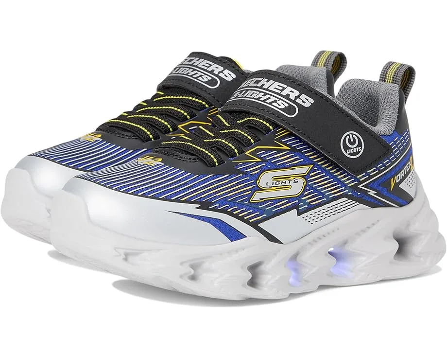 Детские кроссовки SKECHERS KIDS Vortex 2.0 Veltrox со светящейся подошвой