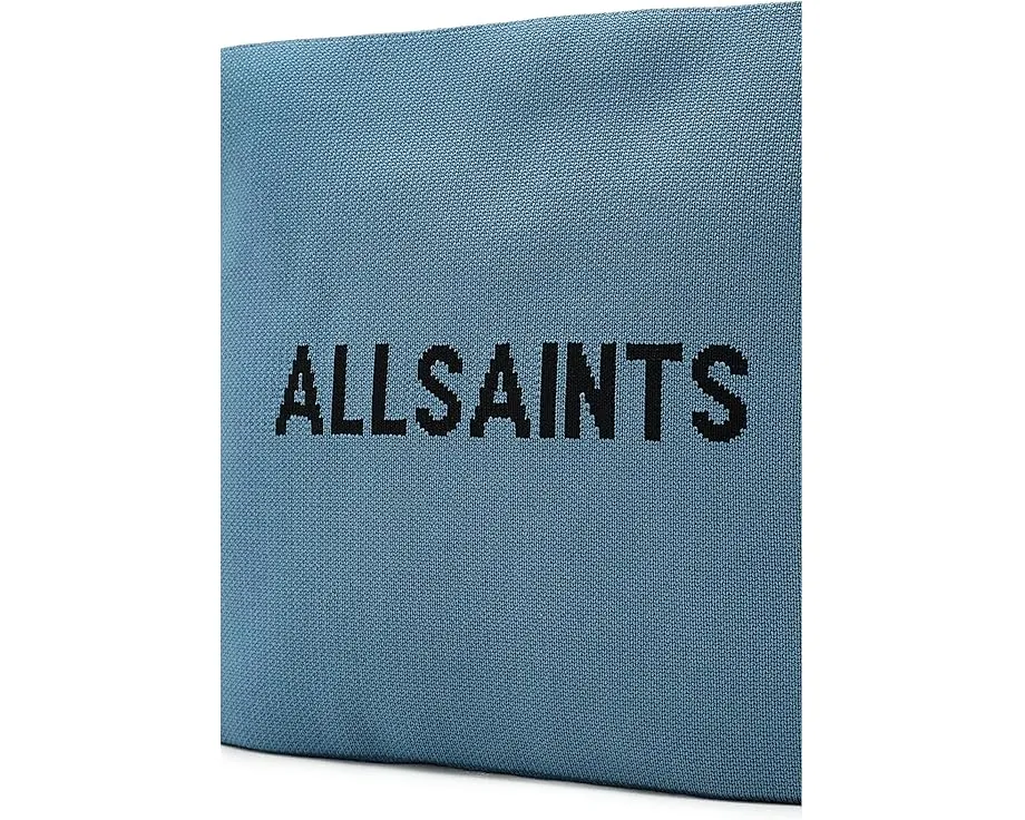 Клатч AllSaints Izzy Steel Blue из переработанного полиэстера