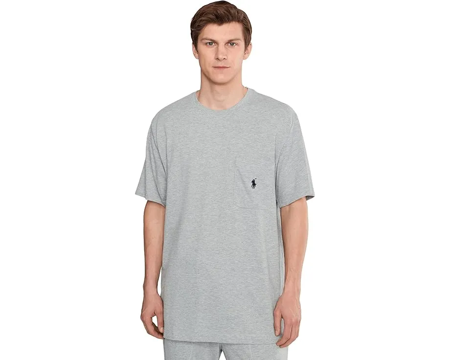 Футболка Polo Ralph Lauren с карманом и коротким рукавом из сетки