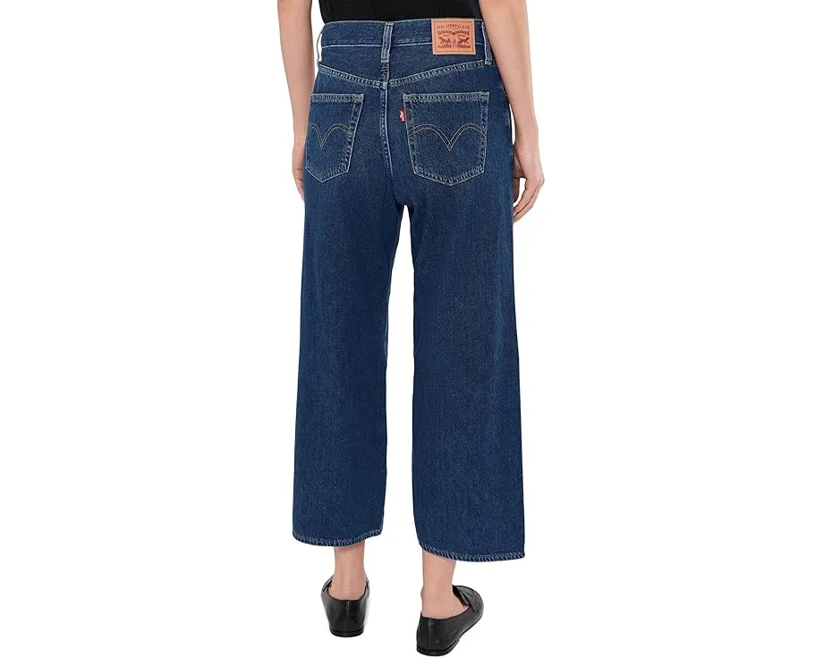 Джинсы Levi's Middy Wide Leg Ankle с широкими штанинами и средней посадкой