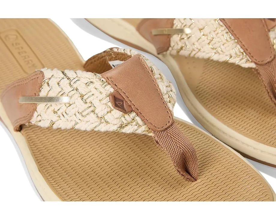 Сандалии Sperry Parrotfish с плетеным верхом и подошвой Wave Siping