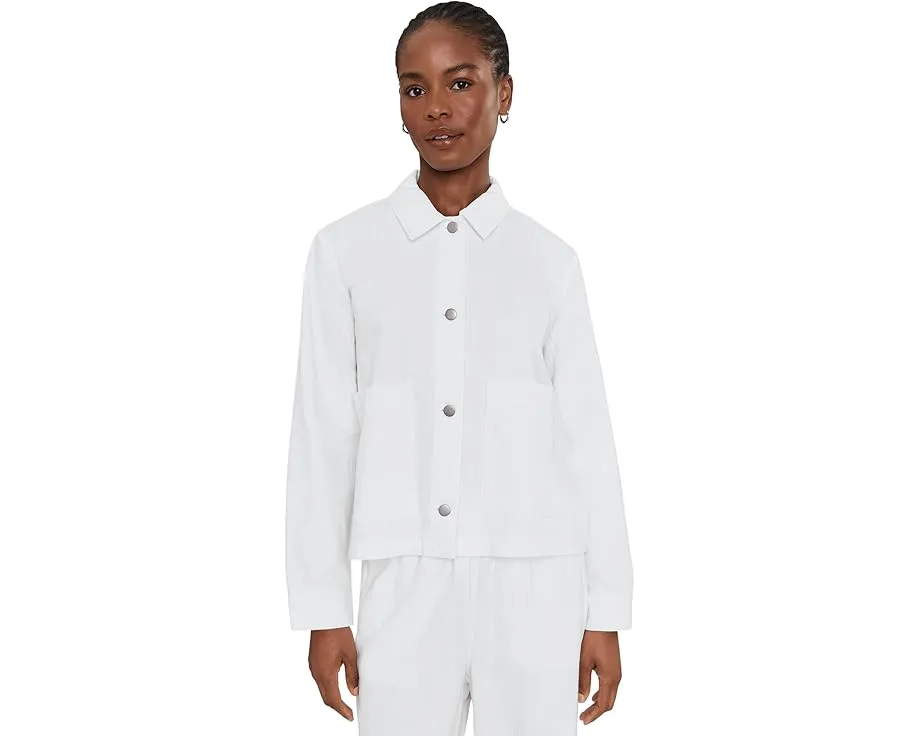 Пиджак Slubby Organic Cotton Linen Classic Collar Eileen Fisher
