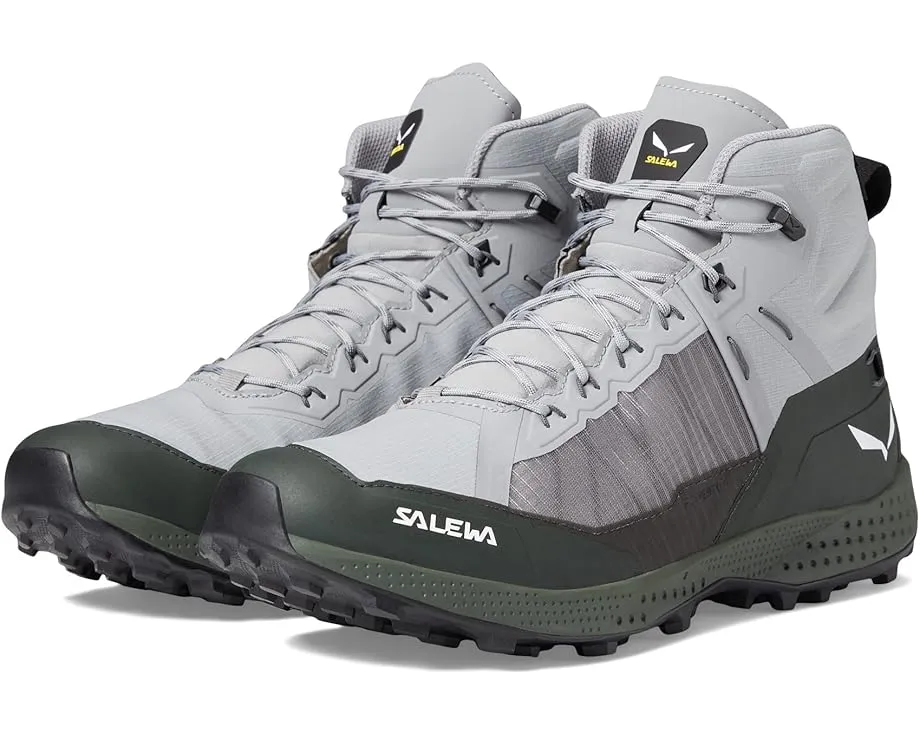 Ботинки для треккинга SALEWA Pedroc Pro Mid PTX с текстильным верхом и защитным мыском