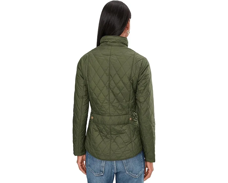 Barbour легкая стеганая куртка Flyweight Cavalry