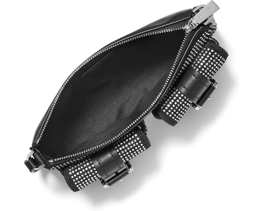 Сумка-конверт MICHAEL Michael Kors Zoe Small Convertible Pouchette из кожи