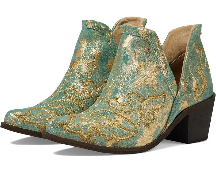 Corral Boots Q0307 сапоги с вышивкой и боковыми прорезями