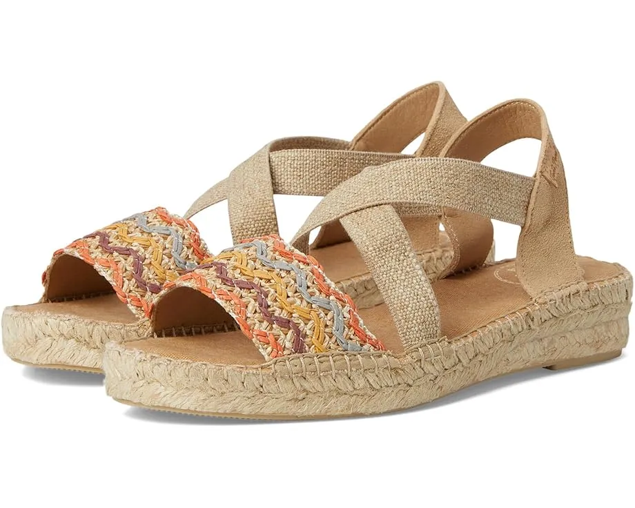 Эспадрильи Toni Pons Eider LK с разноцветным принтом