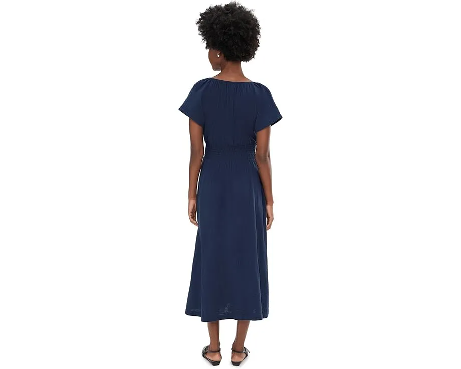 Coastal Boho Midi Dress