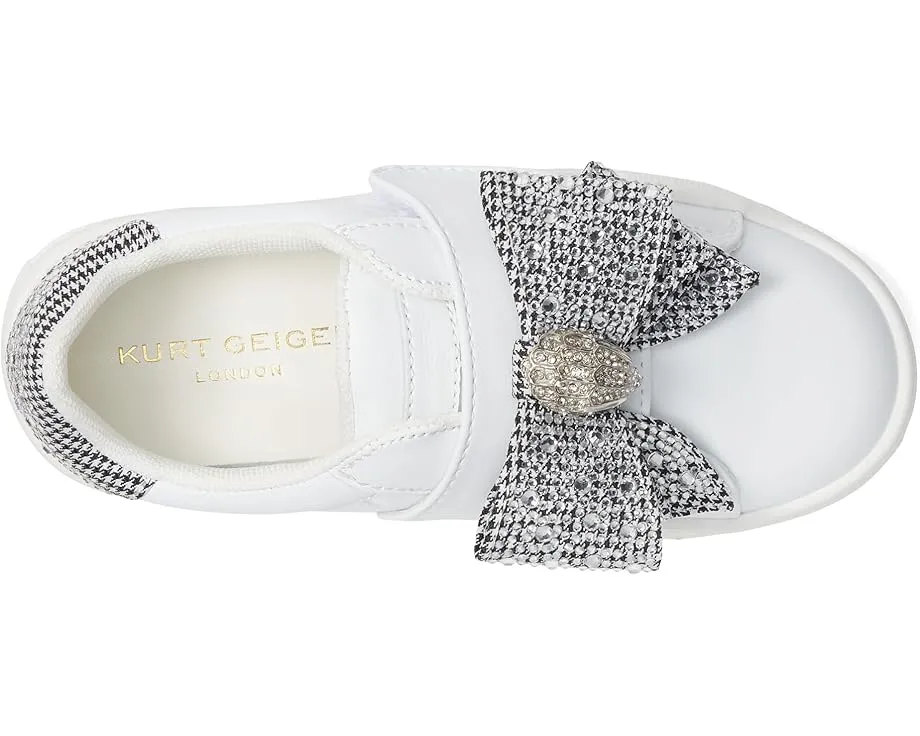 Кроссовки Kurt Geiger London Kids Mini Laney Bow с бантом и кристаллами