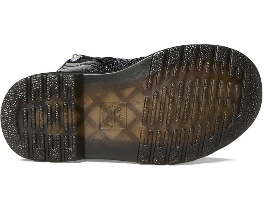 Ботинки Dr. Martens 1460 I для детей с блестками и боковой молнией