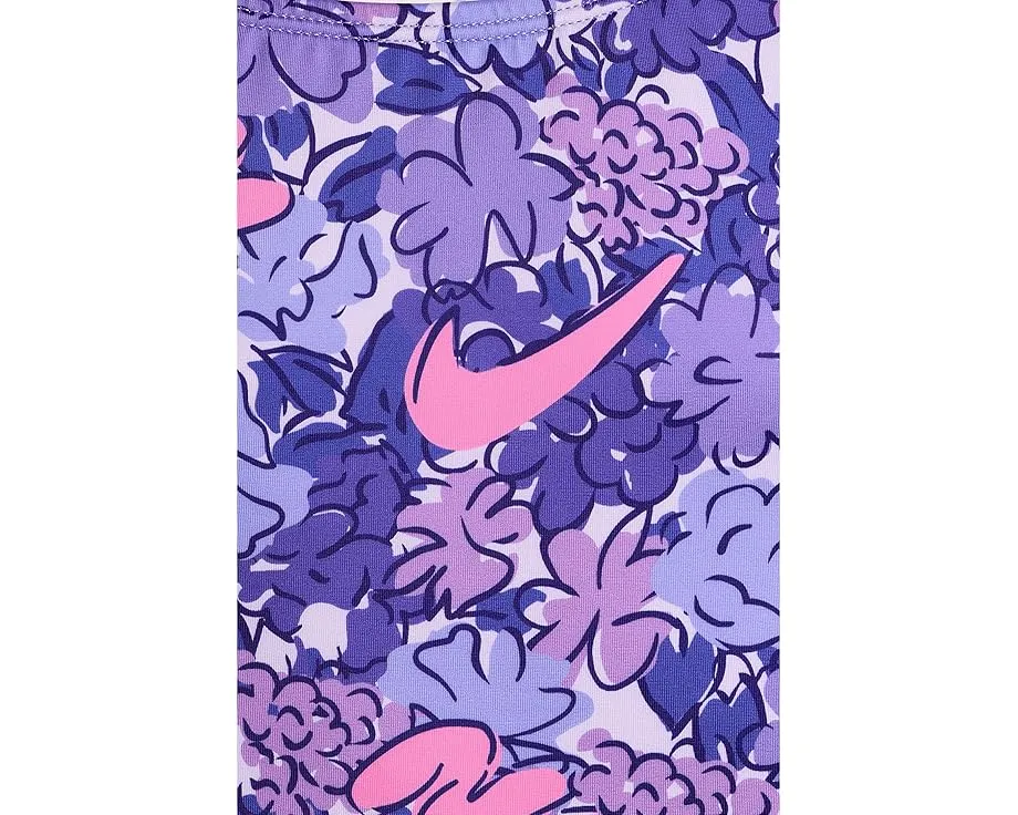 Nike Kids Комплект мидкини Doodle Floral с перекрестными лямками и сплошной подкладкой