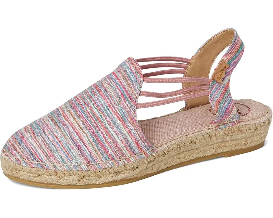 Toni Pons Эспадрильи Noa-RG на танкетке из джута с резиновой подошвой