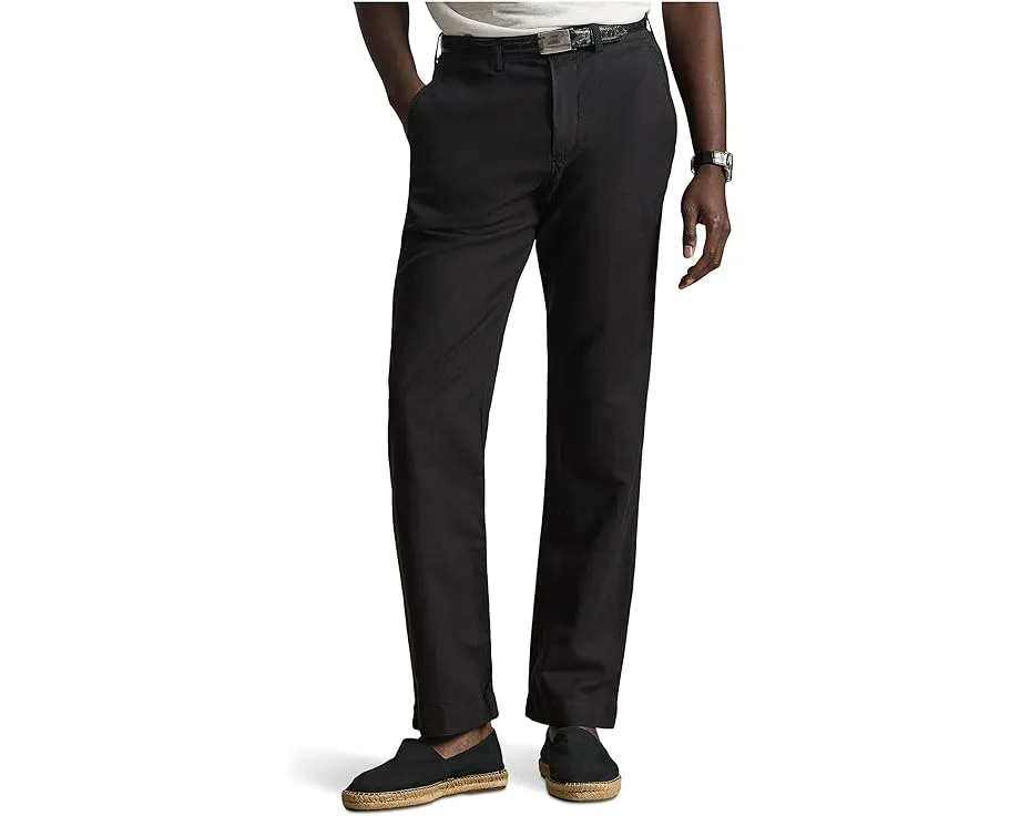 Штаны классического кроя Bedford из льна с хлопком Polo Ralph Lauren