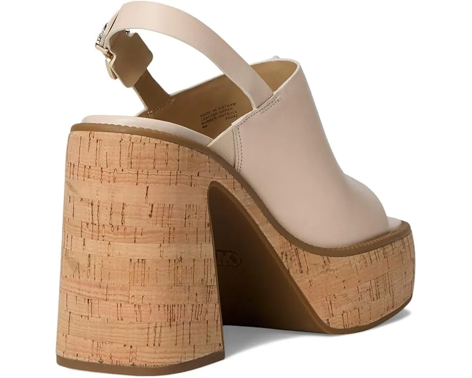 MICHAEL Michael Kors сандалии Leia на платформе с квадратным открытым носком