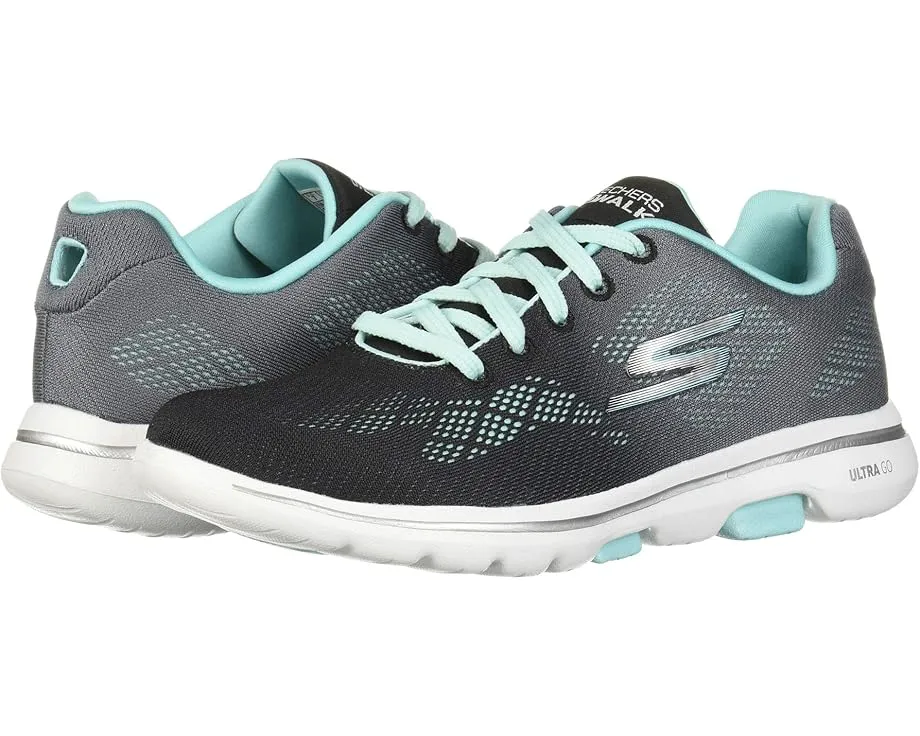 Кроссовки SKECHERS Go Walk 5 Alive с технологией ULTRA GO и амортизацией Air Cooled Goga Mat