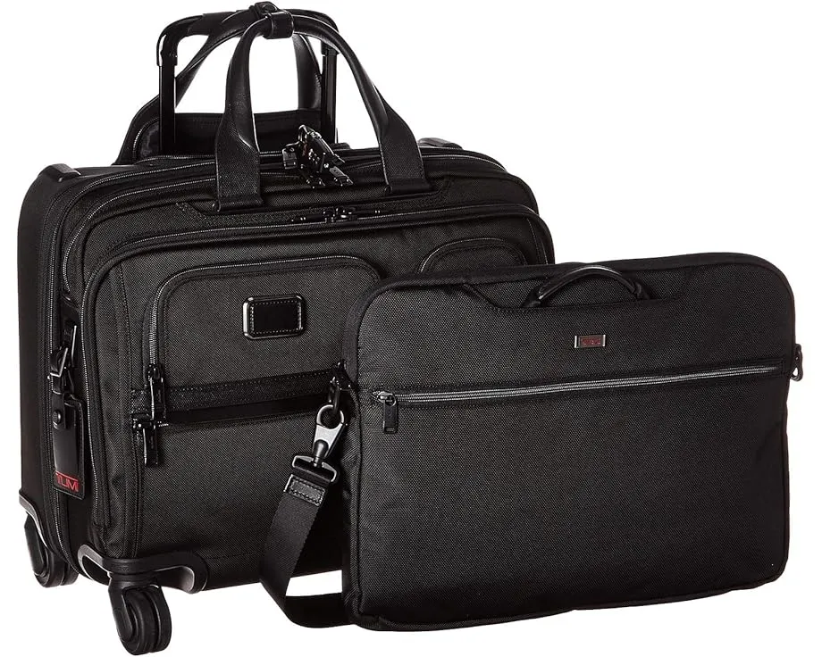 Чемодан на колесах Tumi Alpha 3 Deluxe 4 Wheeled Laptop Case Brief для ноутбука до 17 дюймов