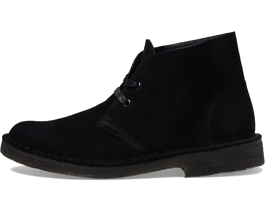 Clarks ботинки Desert Boots из замши с подошвой из натурального крепа
