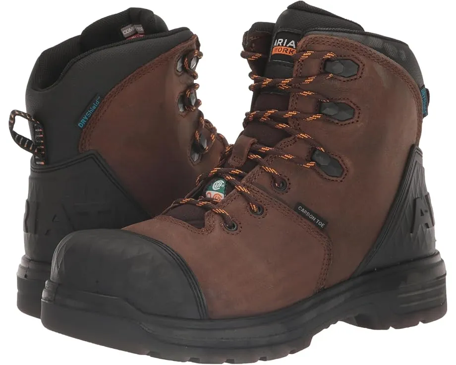 Водонепроницаемые рабочие ботинки Ariat Turbo Outlaw 6 дюймов с карбоновым мыском CSA