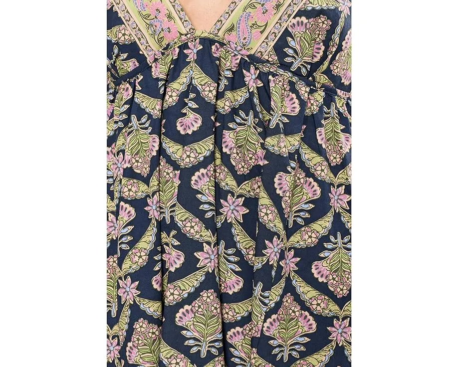 Платье Free People Sorrento Stroll Printed A-силуэта с принтом