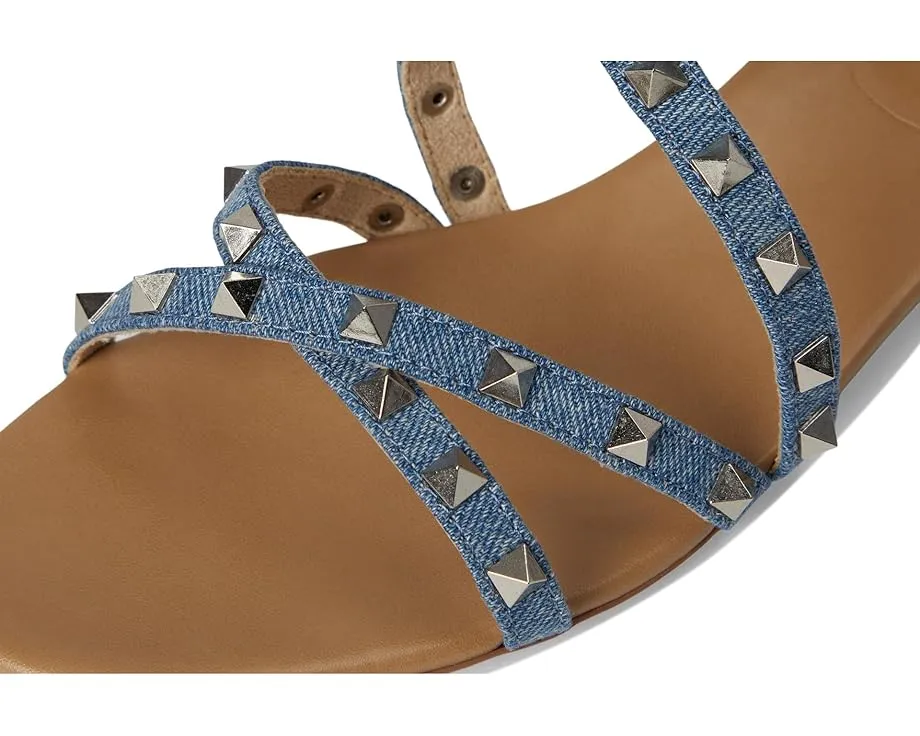 Босоножки Vaneli Basira с ремешками и декоративными заклепками